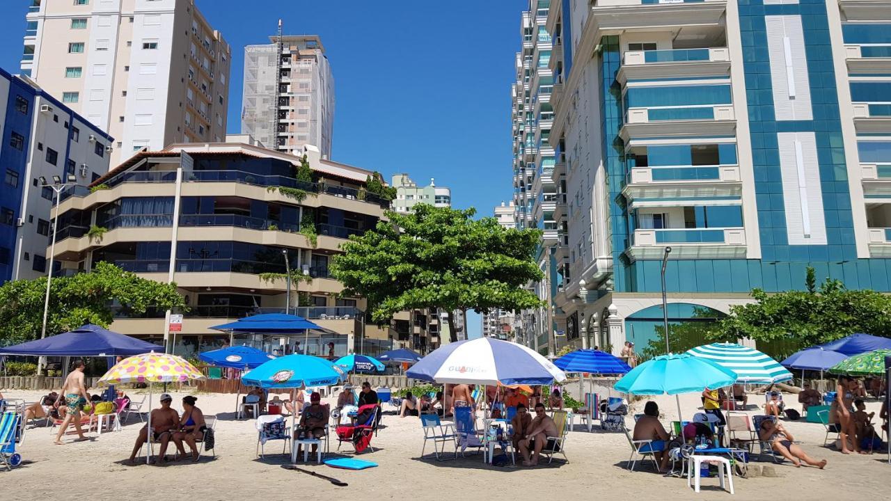 Apto em prédio frente mar, Meia Praia Itapema, 3 dorm, conforto para 8 pessoas Exterior foto